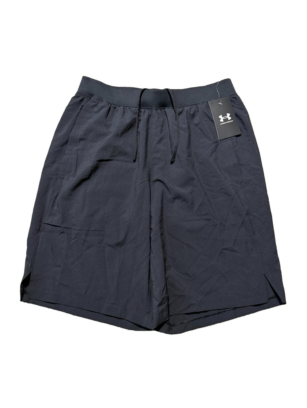 NWT Under Armour Shorts Mens Black Tac Academy 9 Training Drawstring Medium